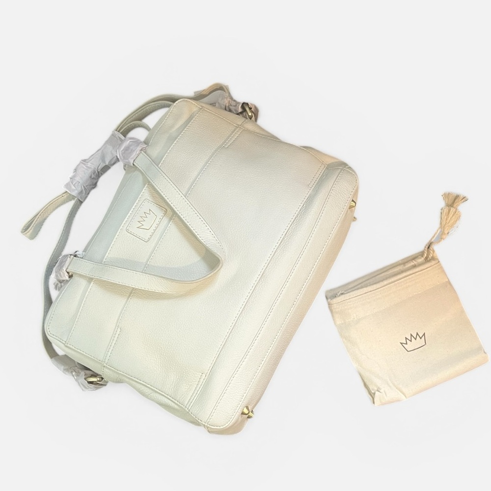 HSFT (Have Some Fun Today) The Elsie Convertible Bag - Baby Powder - Picture 3 of 10